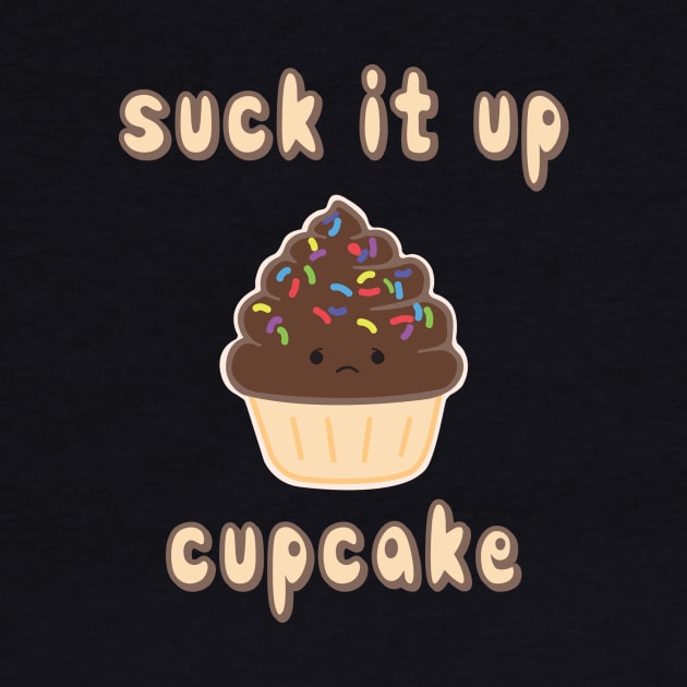 Suck it up, Chocolate Cupcake by SlothgirlArt